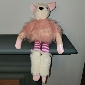 MANHATTAN TOY CO 𝅺PANY Luxe Twiggies Finley Deer 18" Plush tactile Play T46